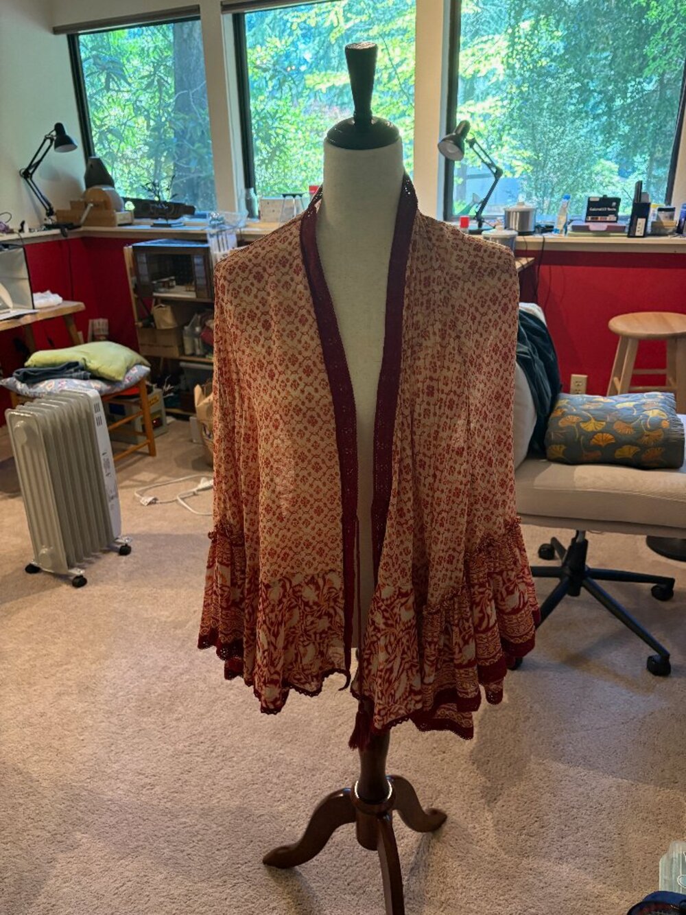 Free People Crepe Jacket Size S